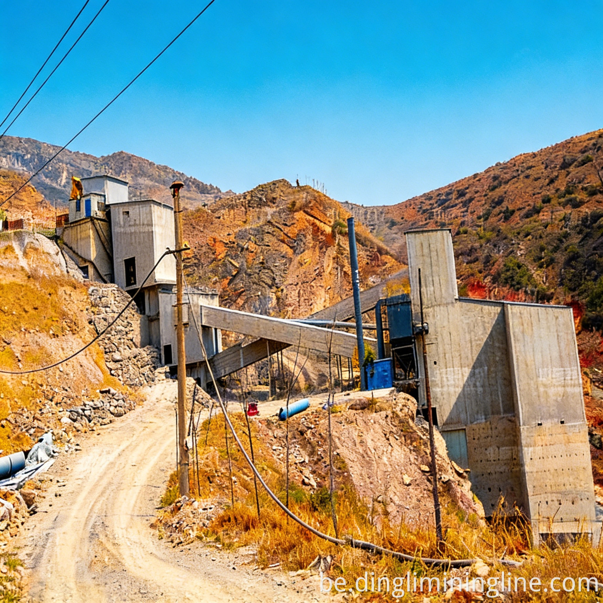Вытворчая лінія па апрацоўцы каменя магутнасцю 500 TPH 500 TPH Stone Processing Production Line